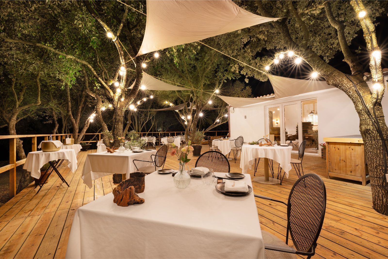 Terrace and swimming pool